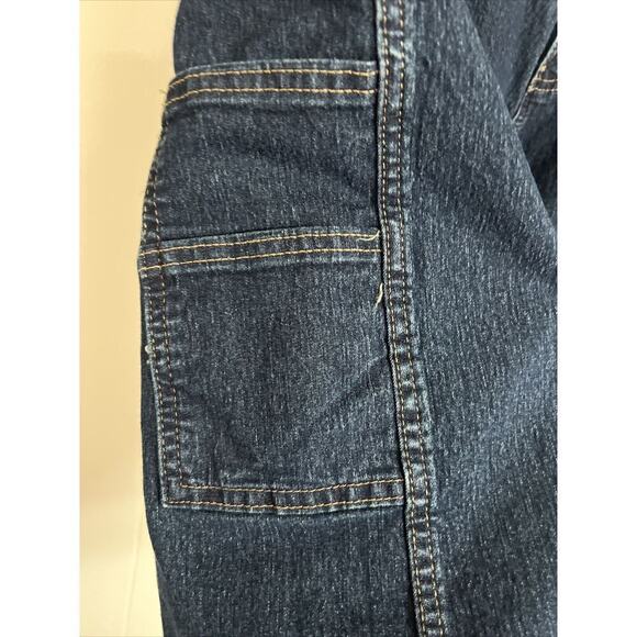 Dickies Mens 38 Shorts Loose Fit Blue Denim Jean Cotton Hike Work Casual - Picture 3 of 6